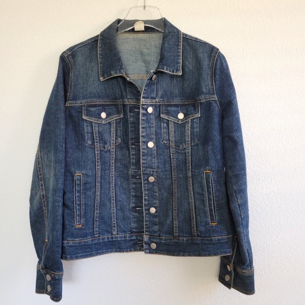JCrew Vintage Green Label Jean Jacket, Medium